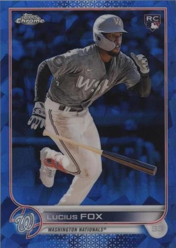 2022 Topps Chrome Update Series Sapphire Edition - Lucius Fox #US38
