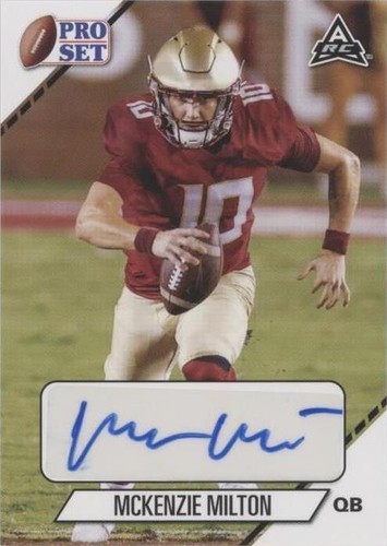 2021 Leaf Pro Set College McKenzie Milton #PS-MM2