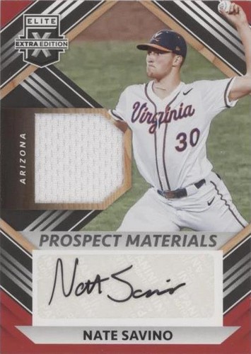 2022 Panini Elite Extra Edition - Nate Savino #PMS-NS
