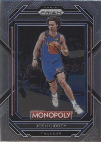 2022-23 Panini Prizm Monopoly - Josh Giddey #61