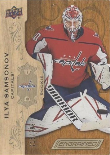 2018-19 Upper Deck Engrained - Ilya Samsonov #98