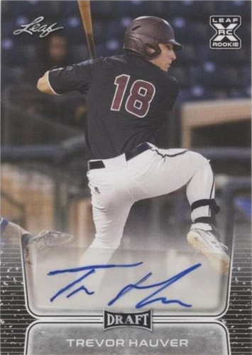 2020 Leaf Draft - Trevor Hauver #BA-TH2