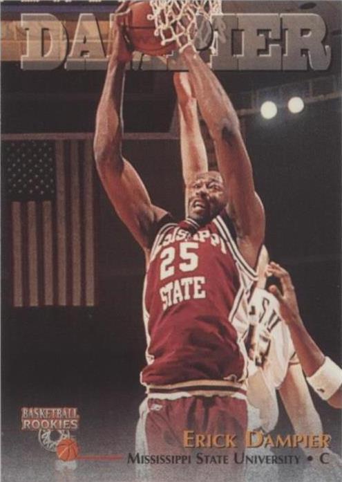 Score Board Basketball Rookies 1996 - Erick Dampier #6