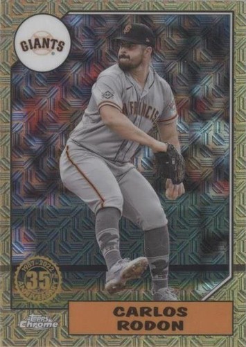 2022 Topps Update Series - Carlos Rodon #T87C-3