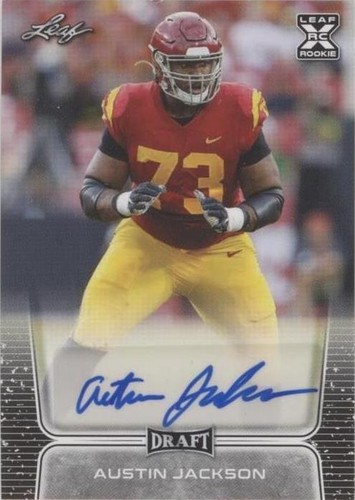 2020 Leaf Draft Austin Jackson #BA-AJ2