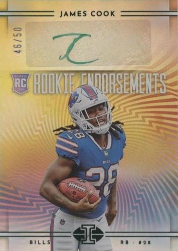 2022 Panini Illusions James Cook #RE-JC