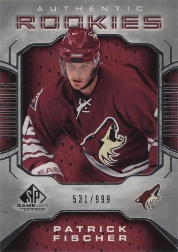 2006-07 SP Game Used Edition - Patrick Fischer #144