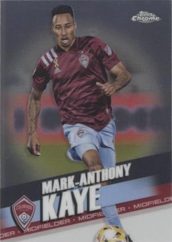 2022 Topps Chrome MLS Mark-Anthony Kaye #173