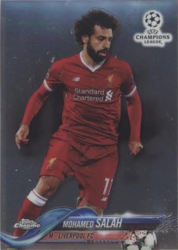 2017-18 Topps Chrome UCL Mohamed Salah #24