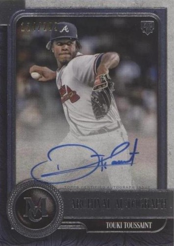 2019 Topps Museum Collection - Touki Toussaint #AA-TT