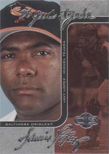 2006 Topps Co-Signers - Javy Lopez Miguel Tejada #5-B