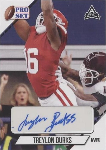 2021 Leaf Pro Set College Treylon Burks #PS-TB1