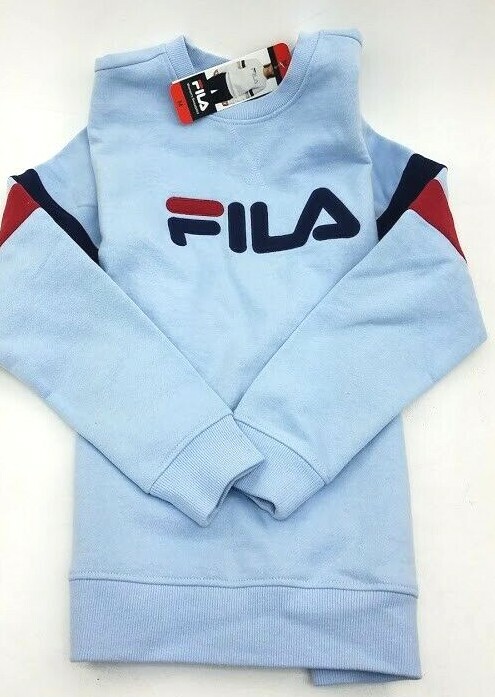 Download Fila Womens Sz M Michele Pullover Crew Neck Sweatshirt ...