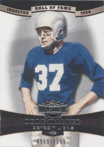 2006 Topps Triple Threads Doak Walker #77