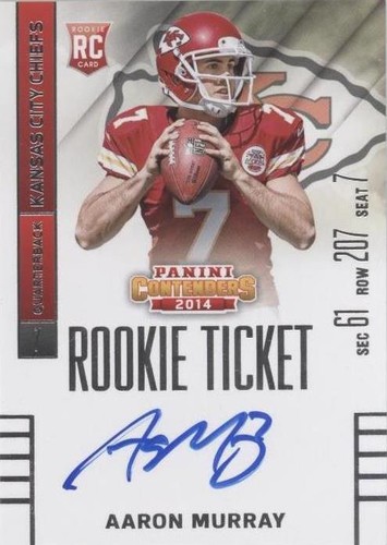 2014 Panini Contenders Aaron Murray #201