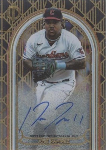 2024 Topps Tribute - Jose Ramirez #IPA-JR