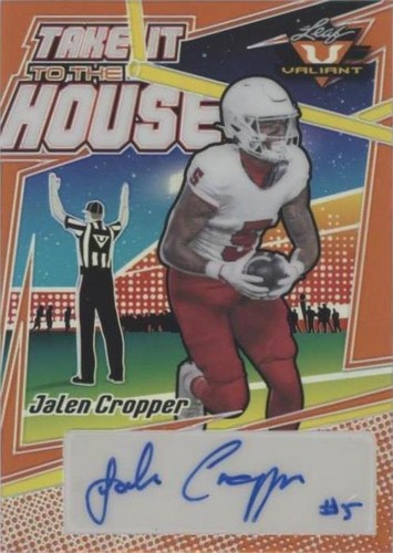 2022 Leaf Valiant Jalen Cropper #TH-JC1