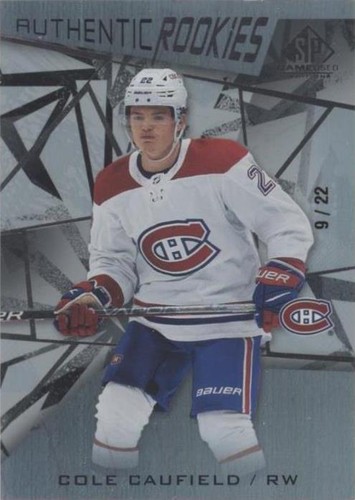2021-22 Upper Deck SP Game Used - Cole Caufield #150