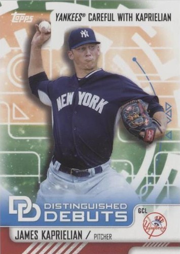 2016 Topps Pro Debut - James Kaprielian #DD-16