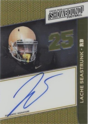 2014 Press Pass Showbound Lache Seastrunk #SB-LS