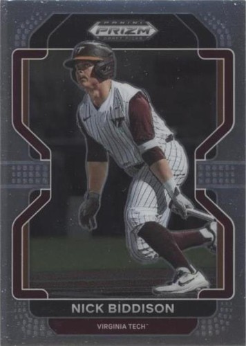 2022 Panini Prizm Draft Picks - Nick Biddison #PDP135