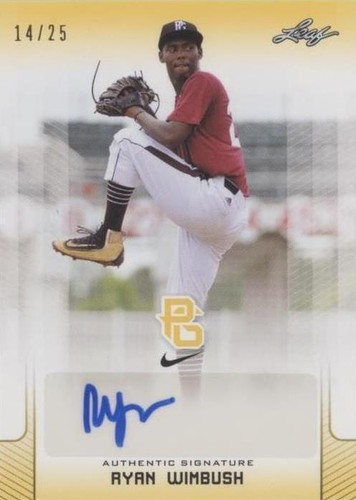 2017 Leaf Perfect Game National Showcase - Ryan Wimbush #BA-RW1