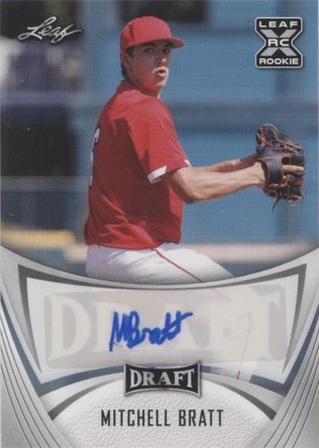 2021 Leaf Draft - Mitch Bratt #BA-MB2