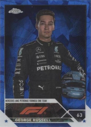 2023 Topps Chrome Sapphire Edition Formula 1 - George Russell #13