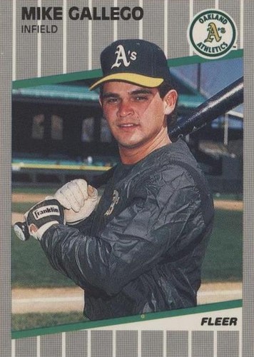 1989 Fleer - Mike Gallego #8
