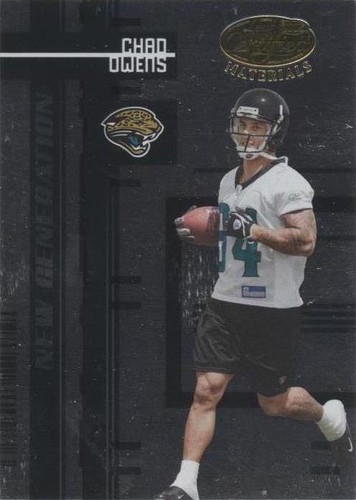 2005 Leaf Certified Materials Chad Owens #186