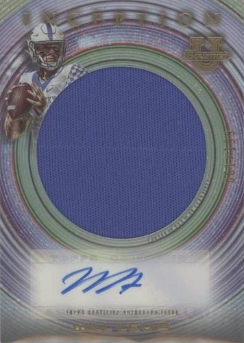 2022-23 Bowman Inception University Will Levis #IAJR-WL