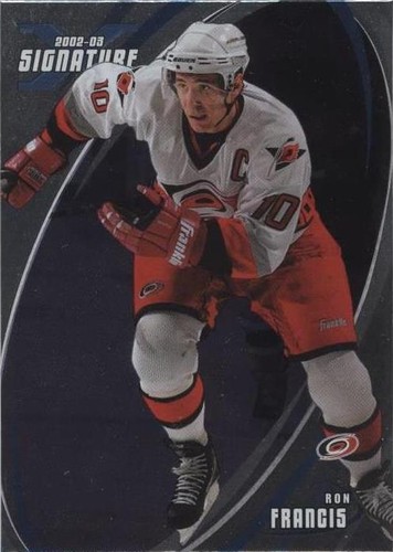 2002-03 In the Game Be A Player Signature Series - Ron Francis #171