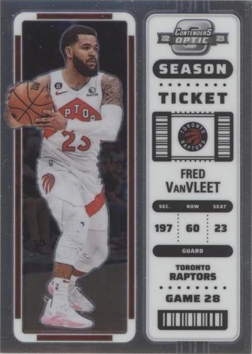 2022-23 Panini Contenders Optic - Fred VanVleet #15