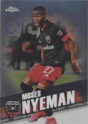 2022 Topps Chrome MLS Moses Nyeman #92