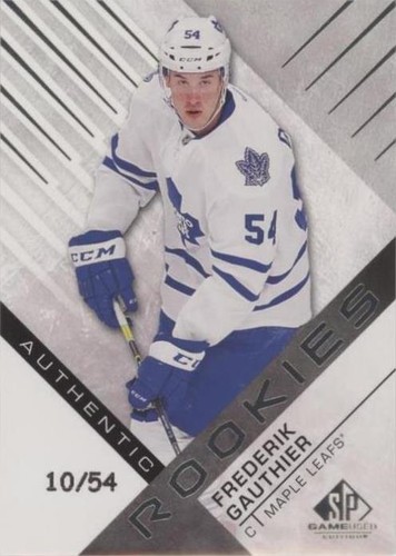 2016-17 SP Game Used - Frederik Gauthier #162