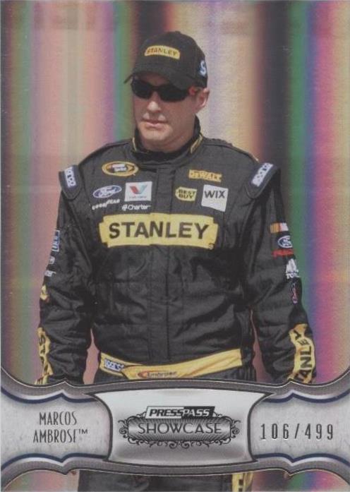 2011 Press Pass Showcase - Marcos Ambrose #19