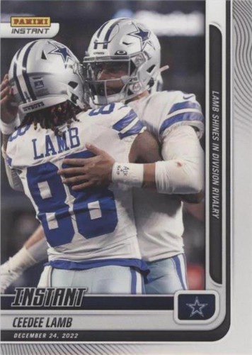 2022 Panini Instant NFL CeeDee Lamb #163