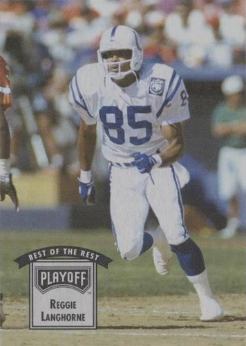1993 Playoff Contenders Reggie Langhorne #5