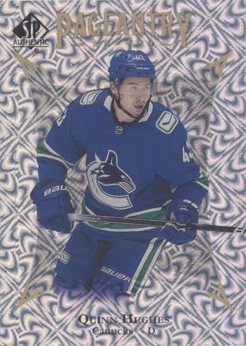 2021-22 SP Authentic - Quinn Hughes #P-9