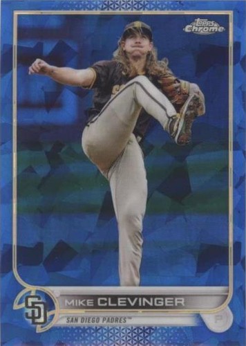 2022 Topps Chrome Update Series Sapphire Edition - Mike Clevinger #US186