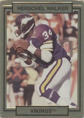 1990 Action Packed Herschel Walker #158