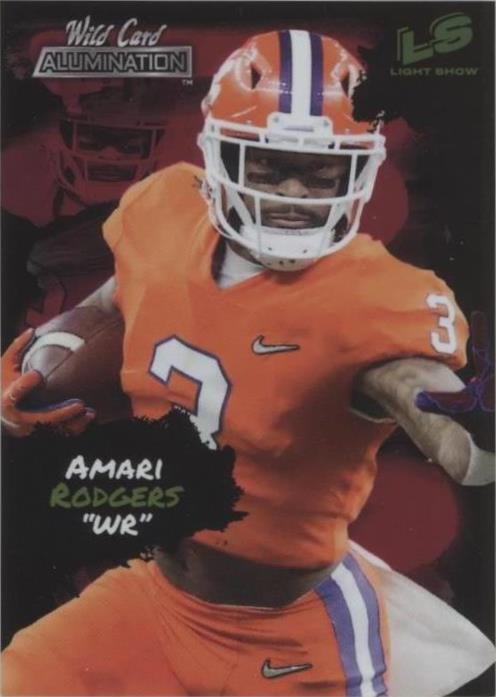 2021 Wild Card Alumination Amari Rodgers #LS 43