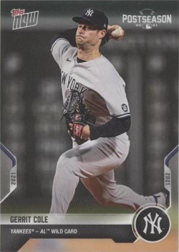 2021 Topps Now - Gerrit Cole #PS-91