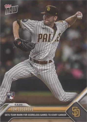 2023 Topps Now - Tom Cosgrove #399