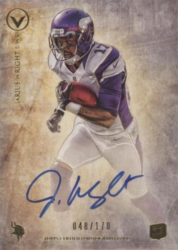 2012 Topps Valor Jarius Wright #LA-JW