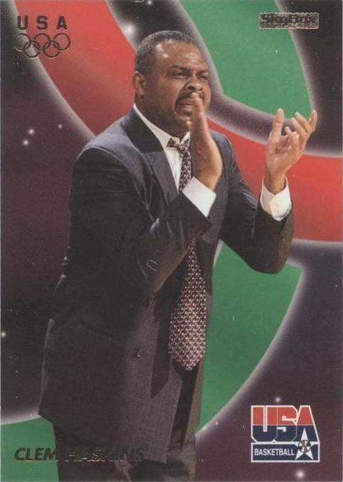 1996 Skybox USA Basketball - Clem Haskins #53