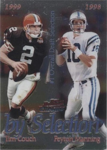 2000 Bowman Chrome Peyton Manning Tim Couch #B6