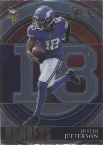 2021 Panini Select Justin Jefferson #SN-24
