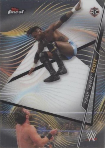 2020 Topps Finest WWE - Isaiah "Swerve" Scott #81