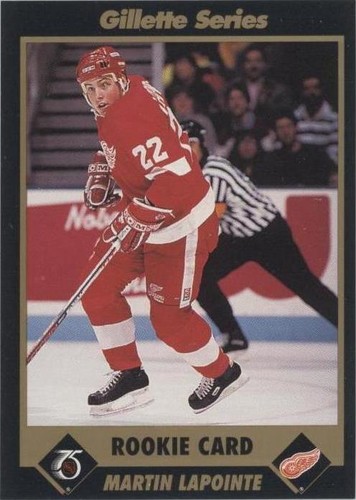 1991-92 Gillette Series - Martin Lapointe #20